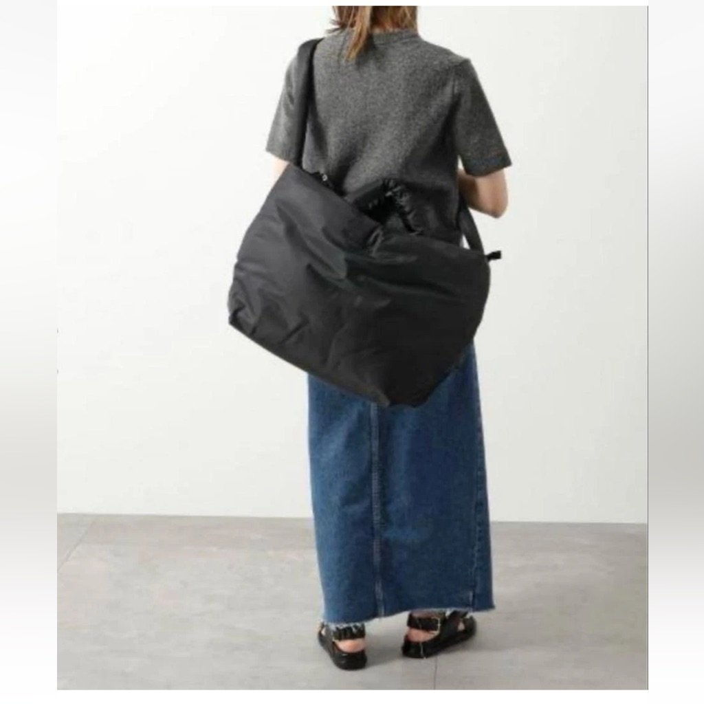Marimekko Black Pillow Weekender Bag.Bought From Helsinki Finland Marimekko Shop